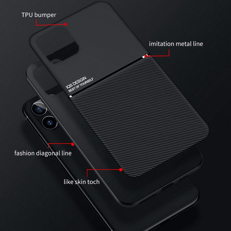 Slim Leather Case For iPhone